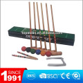 Wholesale 6 player croquet in color box